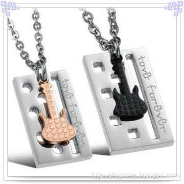 Couples Pendant Stainless Steel Fashion Necklace (HR2132)